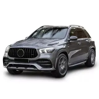 Передняя решетка радиатора GT Panamericana (для AMG-Line/GLE53/GLE63 2018-2023) фото 4