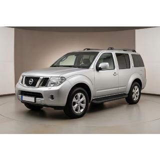 Боковые Подножки Tayga Black (2 шт., Алюминий) Nissan Pathfinder R51 2005-2014 гг. фото 1