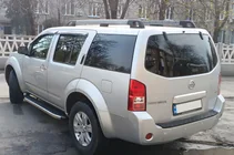 Nissan Pathfinder R51 2005-2014 гг. Боковые пороги BlackLine (2 шт., алюминий) фото 3