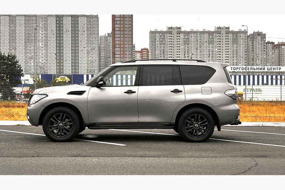 Nissan Patrol Y62 2010-2024 гг. Боковые Подножки New Vision Grey (2 шт., Алюминий) Фото 10