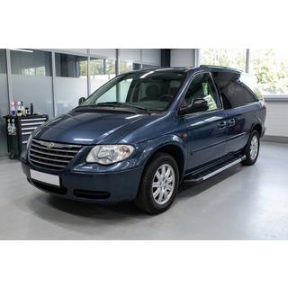 Боковые пороги RedLine V1 (2 шт., алюминий) Chrysler Voyager 2001-2007 гг. фото 1