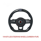 Volkswagen Golf 7/E-Golf 2012-2020 гг. Руль (Карбон + LED индикация) фото 2
