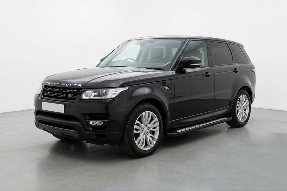 Range Rover Sport 2014-2022 гг. Боковые пороги New Vision Black (2 шт., алюминий) Image