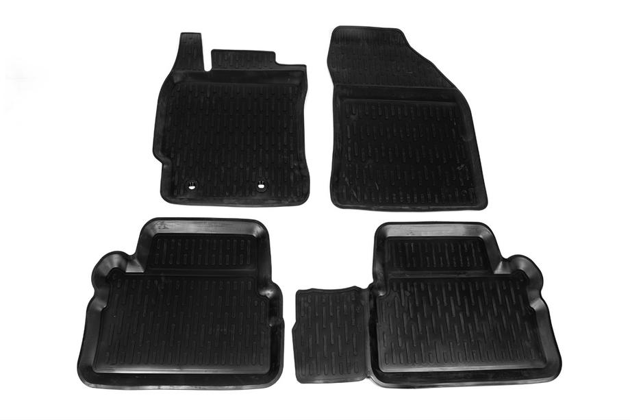 Toyota Corolla 2007-2013 гг. Резиновые коврики (4 шт, Niken 3D) Фото 2