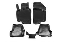 Volkswagen Jetta 2006-2011 гг. Резиновые коврики (4 шт, Niken 3D) фото 1