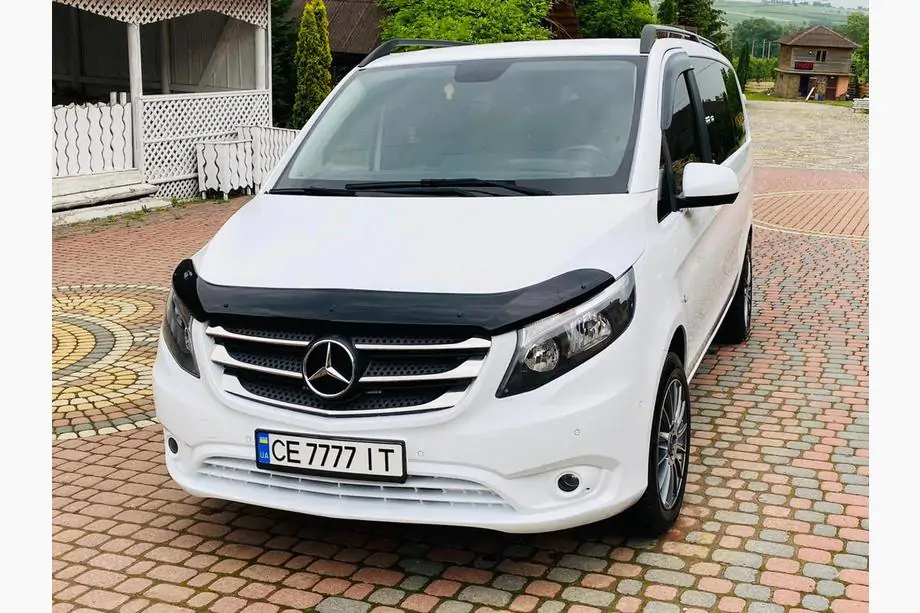 Mercedes Vito/V-class W447 2014- гг. Дефлектор капота EuroCap
