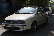 Fiat Marea 1996-2007 гг. Дефлектор капота EuroCap фото 5