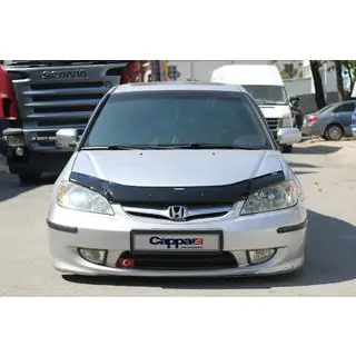 Дефлектор капота (EuroCap) Honda Civic Sedan VII 2001-2006 гг. фото 2