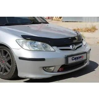 Дефлектор капота (EuroCap) Honda Civic Sedan VII 2001-2006 гг. фото 3