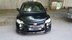 Honda Civic Sedan VIII 2006-2011 гг. Дефлектор капота (EuroCap) фото 4