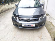 Honda Civic Sedan IX 2011-2016 гг. Дефлектор капота (EuroCap) фото 8