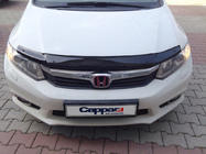 Honda Civic Sedan IX 2011-2016 гг. Дефлектор капота (EuroCap) фото 13