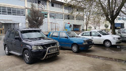 Козырек на лобовое стекло (черный глянец, 5мм) фото 5