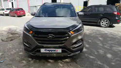 Hyundai Tucson TL 2016-2021 гг. Дефлектор капота (EuroCap) фото 11