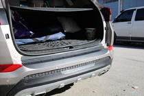 Накладка на задний бампер EuroCap 2016-2018 (ABS) фото 10