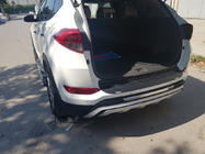 Накладка на задний бампер EuroCap 2016-2018 (ABS) фото 19