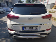 Накладка на задний бампер EuroCap 2016-2018 (ABS) фото 23