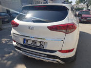 Накладка на задний бампер EuroCap 2016-2018 (ABS) фото 24