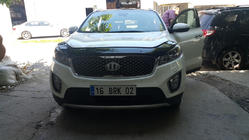 Kia Sorento III UM 2014-2020 гг. Дефлектор капота (EuroCap) фото 7