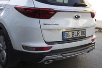 Накладка на задний бампер EuroCap 2015-2018 (ABS) фото 8 Накладка на задний бампер EuroCap 2015-2018 (ABS) фото 8