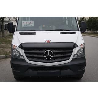 Дефлектор капота 2013+ (V2, EuroCap) Mercedes Sprinter W906 2006-2018 гг. фото 1