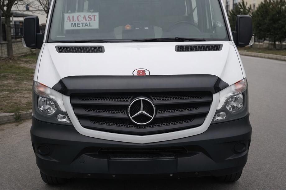 Mercedes Sprinter W906 2006–2018 гг. Дефлектор капота 2013+ (V2, EuroCap) Image