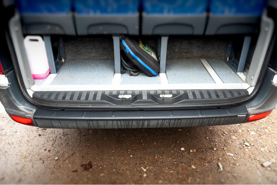 Накладка на задний бампер EuroCap (ABS) Image