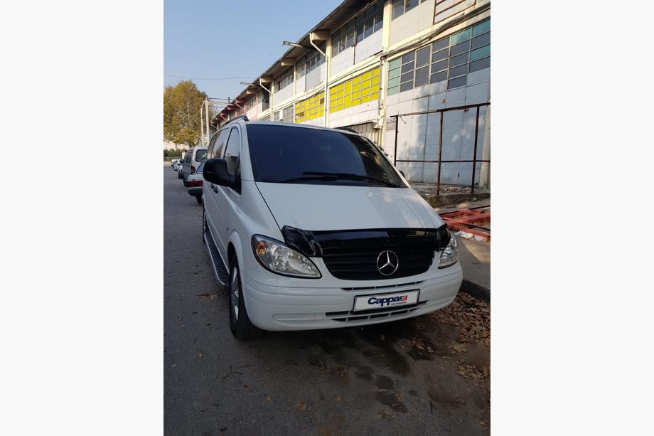 Mercedes Vito W639 2004-2014 гг. Дефлектор капота (2003-2010, EuroCap) Фото 6