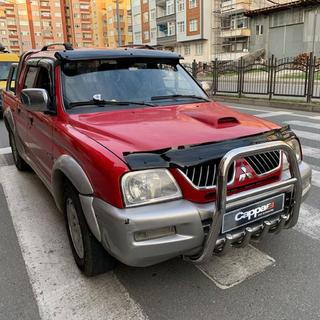 Mitsubishi L200 1996-2006 Дефлектор капота EuroCap