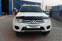 Mitsubishi L200 2006-2015 гг. Дефлектор капота (EuroCap) фото 2