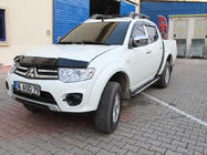 Mitsubishi L200 2006-2015 гг. Дефлектор капота (EuroCap) фото 3