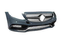 Комплект обвеса с полным задним бампером (AMG C63-designs 2014-2018) фото 8