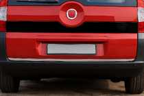 Накладка на багажник нержавейка фото 1