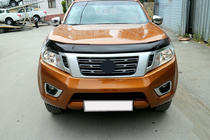 Nissan Navara/NP300 2016- гг. Дефлектор капота (EuroCap) фото 6