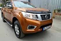 Nissan Navara/NP300 2016- гг. Дефлектор капота (EuroCap) фото 7