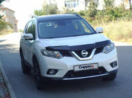 Nissan X-trail T32/Rogue 2014-2021 гг. Дефлектор капота (EuroCap) фото 7