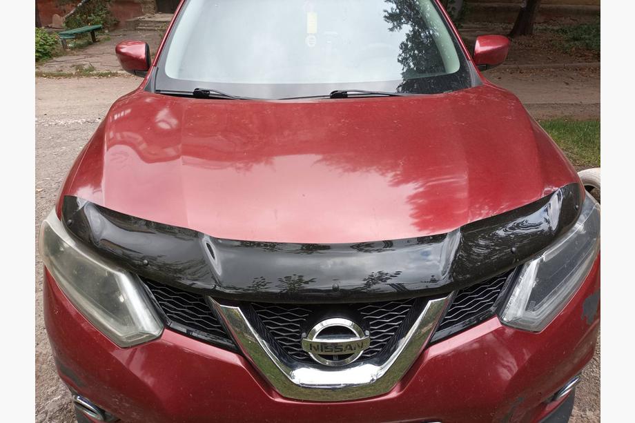 Nissan X-trail T32/Rogue 2014-2021 гг. Дефлектор капота (EuroCap) Image