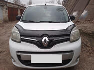 Renault Kangoo 2008–2020 гг. Дефлектор капота 2013+ (EuroCap) фото 1