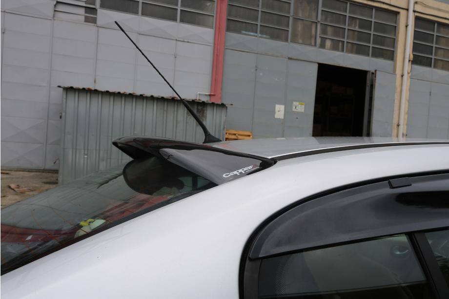 Renault Megane II 2004-2009 гг. Бленда Заднего Стекла Sedan (EuroCap, ABS) Image