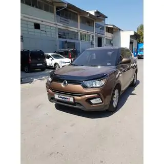 Дефлектор капота (EuroCap) SsangYong Tivoli 2015- гг. фото 3