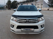 Toyota Hilux 2015- гг. Дефлектор капота (2015-2020, EuroCap) фото 7