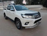 Toyota Hilux 2015- гг. Дефлектор капота (2015-2020, EuroCap) фото 8