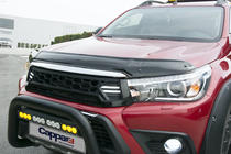 Toyota Hilux 2015- гг. Дефлектор капота (2015-2020, EuroCap) фото 5