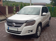 Volkswagen Tiguan 2007-2016 гг. Дефлектор капота (EuroCap) фото 13