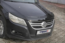 Volkswagen Tiguan 2007-2016 гг. Дефлектор капота (EuroCap) фото 5