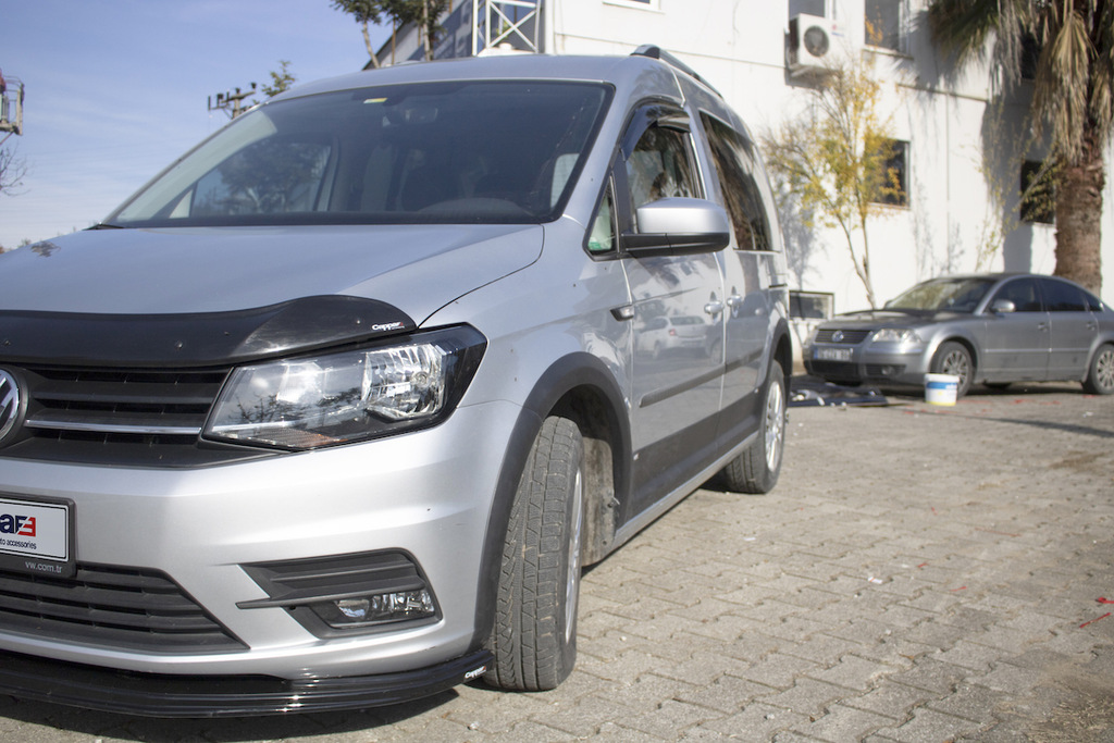 Комплект молдингів і розширювачів арок 2 двері, довга база для Volkswagen Caddy 2015-2020 рр - фото 8