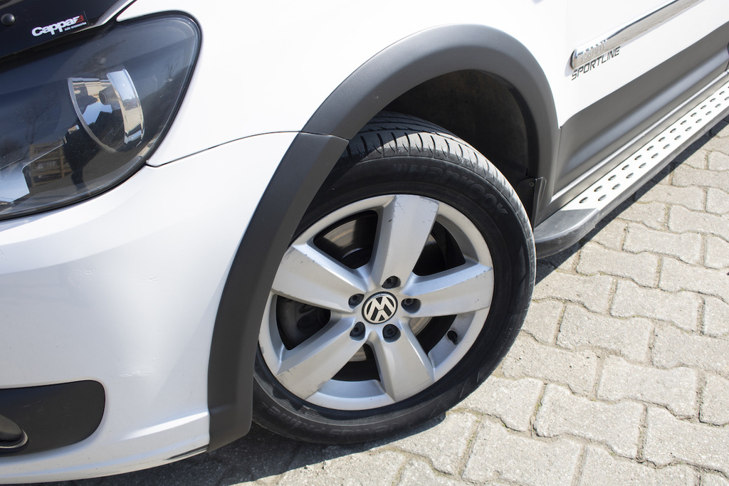 Комплект молдингів і розширювачів арок 2 двері, довга база для Volkswagen Caddy 2015-2020 рр - фото 9