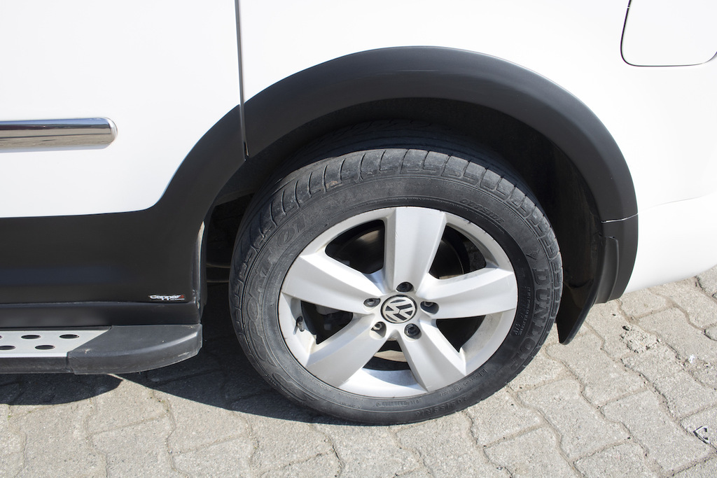 Комплект молдингів і розширювачів арок 2 двері, довга база для Volkswagen Caddy 2015-2020 рр - фото 11