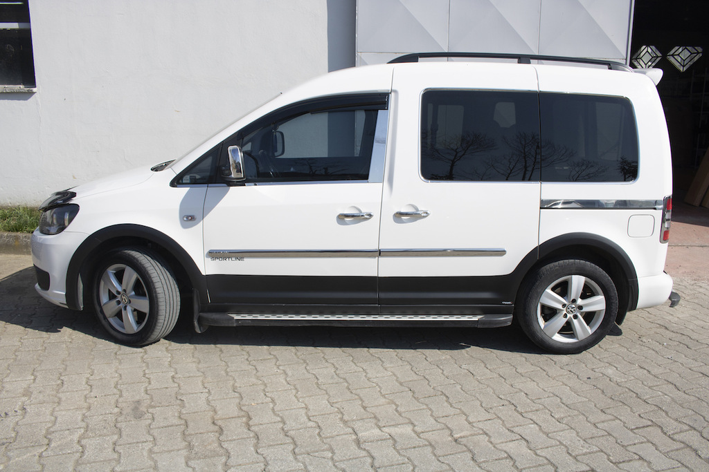 Комплект молдингів і розширювачів арок 2 двері, довга база для Volkswagen Caddy 2015-2020 рр - фото 12