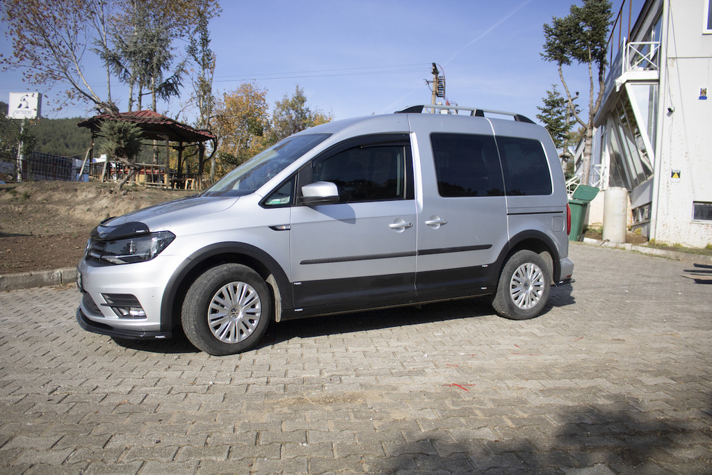 Комплект молдингів і розширювачів арок 2 двері, довга база для Volkswagen Caddy 2015-2020 рр - фото 35